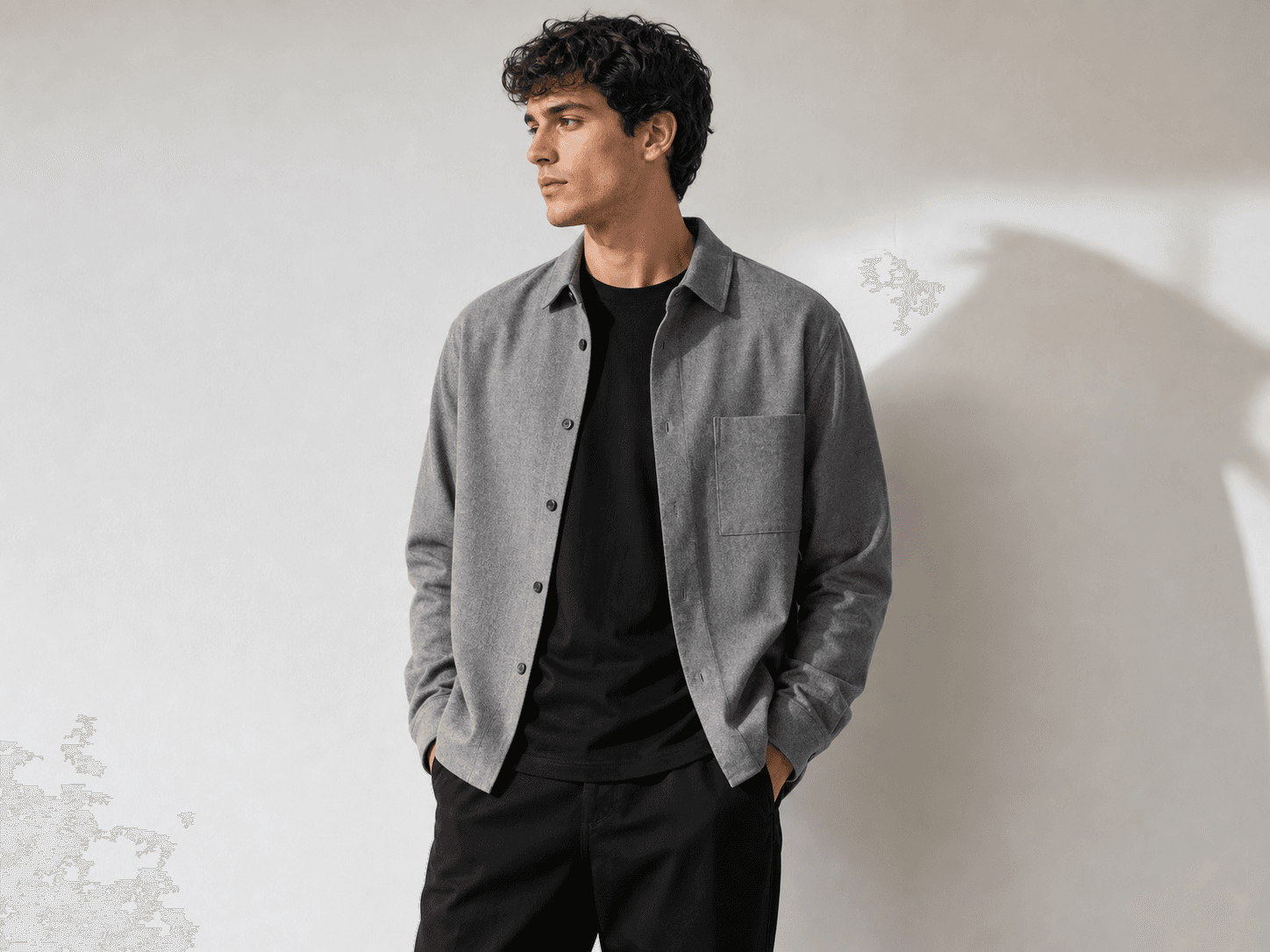 Sobrecamisa gris